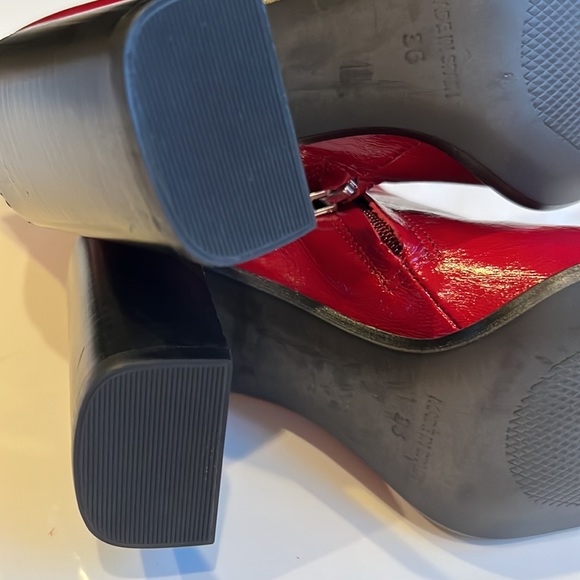 New leather boots NWT  stirling berry amaranto malory boots - Picture 10 of 14